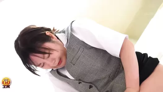 EE-616 05 Office ladies pooping their panties, bursting noisy diarrhea all over the toilet and try to clean the mess afterwards