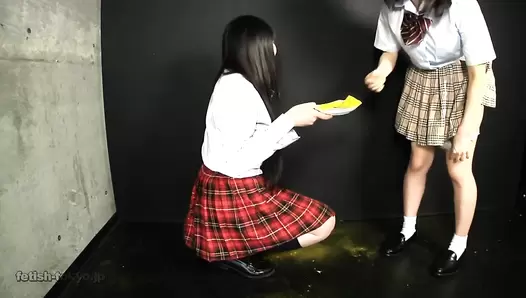FTV-125 Schoolgirl’s visible farts.