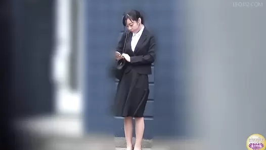 SL-500 06 In-house voyeur. Constipation. Woman’s feces record. Hard stool and laxative loose stool days. VOL. 2