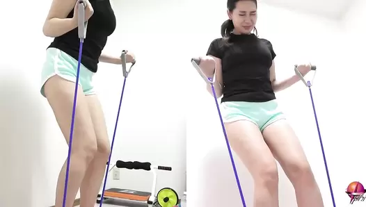 PP-279 03 Unscrupulous fitness instructor. Molestation and pantypooping