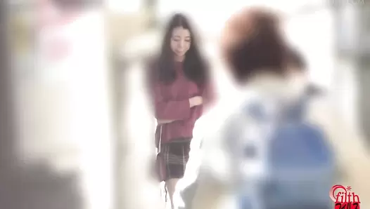 FF-535 06 Hidden camera: shameful pantypooping in public places