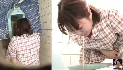 PGFD-059 01 Stomach virus infection! Hidden camera at hospital’s toilet: diarrhea and vomiting. VOL. 2