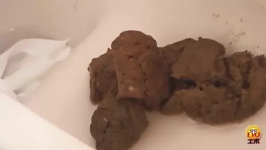 EE-650 03 Sauna hidden shooting: naked and sweaty girls with farts and explosive diarrhea