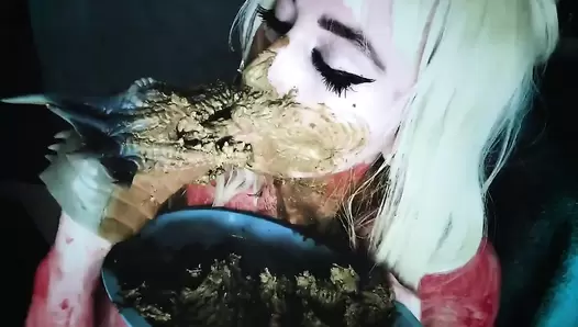 DirtyBetty/ Scat Witch With Toy