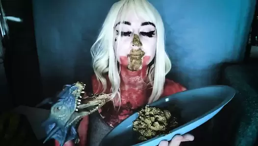 DirtyBetty/ Scat Witch With Toy