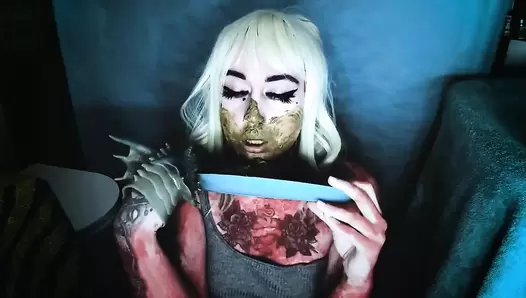 DirtyBetty/ Scat Witch With Toy