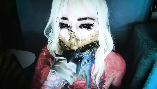 DirtyBetty/ Scat Witch With Toy