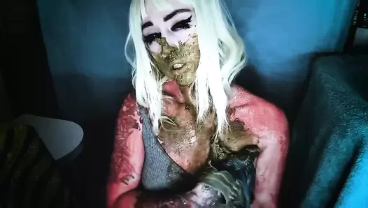 DirtyBetty/ Scat Witch With Toy