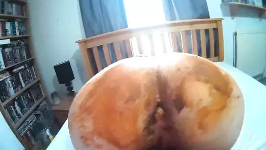 curvykitten92 /My husband fucking my shitty asshole while on period