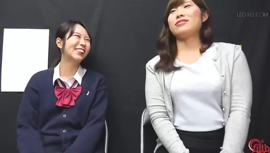 FF-586 05 Fart count competition between schoolgirl and an office lady went dirty after them trying too hard. VOL. 4