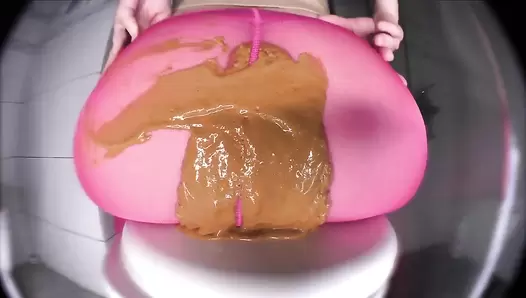 DirtyBetty - W!LD Huge Diarrhea ASMR Explosion