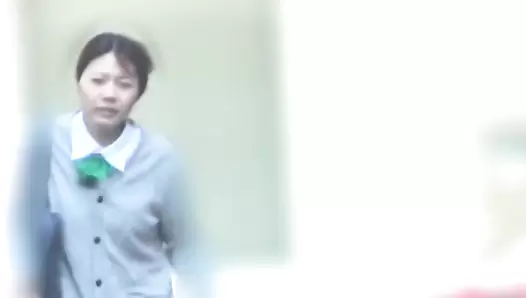 FF-589 05 Abdominal pain! Female students dash to the toilet and feces leaking inside panties