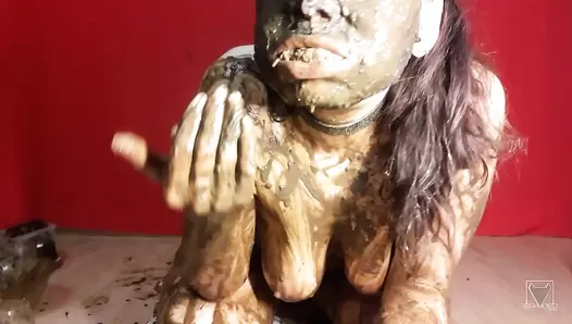 Scat Swallow Xtra Big And Extreme Vomit By Top Babe Lina