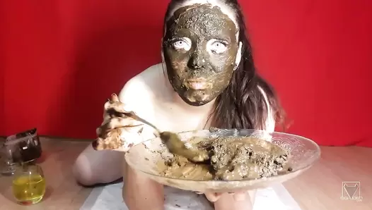 Scat Swallow Xtra Big And Extreme Vomit By Top Babe Lina