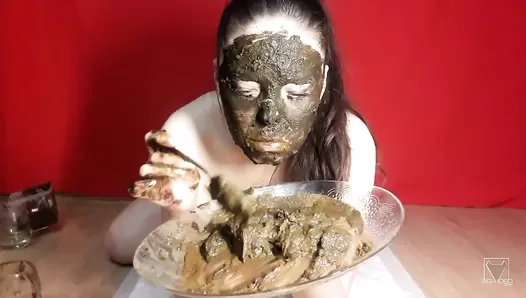 Scat Swallow Xtra Big And Extreme Vomit By Top Babe Lina