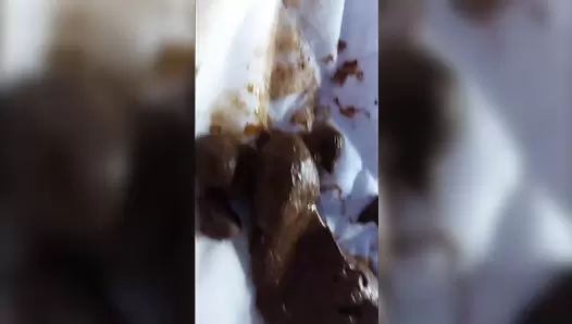 PooGirlSofia/ Masturbating in plastic pants