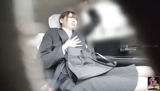 PGFD-088 06 Hidden camera: sales office lady car sickness and vomiting agony. VOL. 2