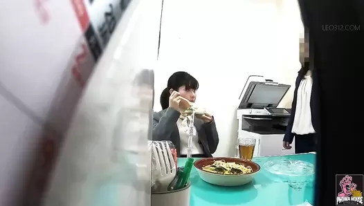 PGFD-088 05 Hidden camera: sales office lady car sickness and vomiting agony. VOL. 2