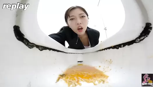 PGFD-088 02 Hidden camera: sales office lady car sickness and vomiting agony. VOL. 2