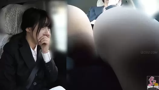 PGFD-088 02 Hidden camera: sales office lady car sickness and vomiting agony. VOL. 2