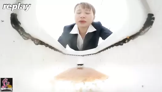 PGFD-088 01 Hidden camera: sales office lady car sickness and vomiting agony. VOL. 2