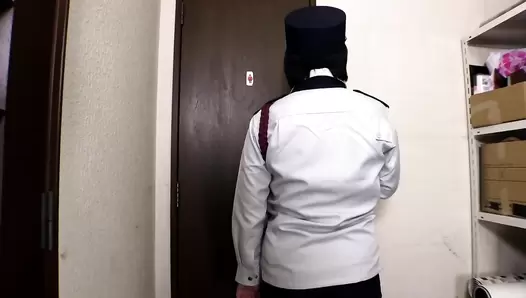 OJHI-129 03 Indoor excretion incidents with women in uniform. VOL. 4