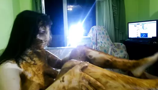 AstraCelestial Margareth’s SuperHot First Scat Experience. Part 1