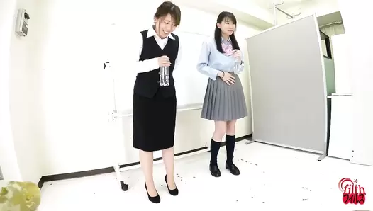 FF-494 06 A few farting games between school girls and office ladies! It’s a filthy paradise after they are trying too hard. VOL. 3