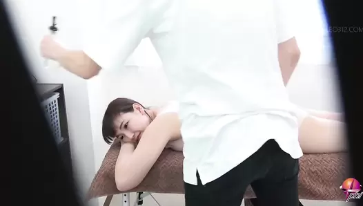 PP-250 05 Molestation in the female beauty salon. Anal play, incontinence and defecation!