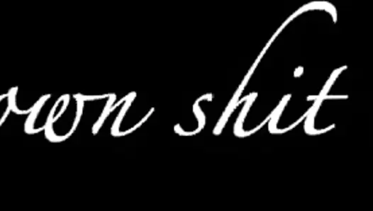 AliceHatter - My own shit dildo