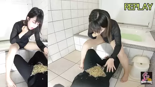 PGFD-086 05 Vomiting mania: perverted amateur women puking show