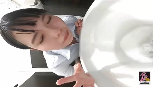 PGFD-086 04 Vomiting mania: perverted amateur women puking show