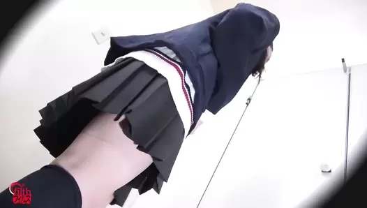 FF-483 05 Shameful public farts and toilet escape poops