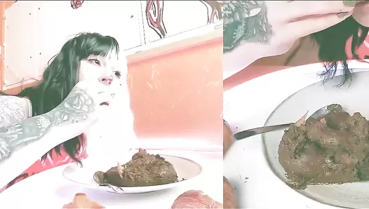 DirtyBetty - Romantic dinner with shit and diving