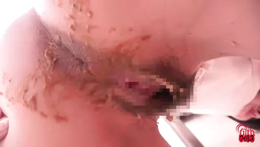 FF-507 01 Selfie videos of amateur girls exposing their anal holes and filming obscene farts