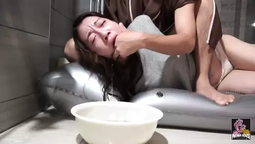PGFD-076 04 Girls forced into vomit kink