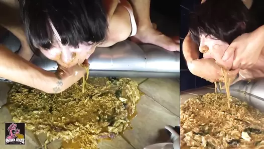 PGFD-076 01 Girls forced into vomit kink