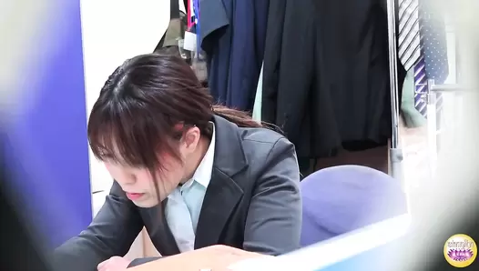 SL-511 04 Toilet disclosure scenes: bullying of rookie office ladies after they poop on western style toilet. VOL. 2