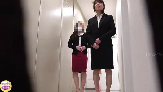 SL-511 03 Toilet disclosure scenes: bullying of rookie office ladies after they poop on western style toilet. VOL. 2