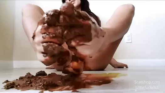 Littlefuckslut - Dildo Fuck & Filthy Footjob