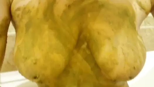 Brown wife - Two kinds of shit at once