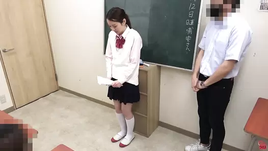 FF-555 06 Nervous women leak a large amount of explosive feces in front of other people’s eyes.