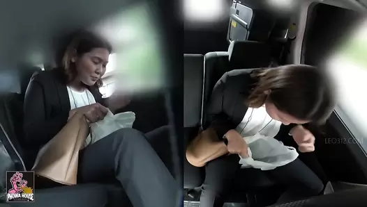 PGFD-064 03 Hidden camera: OL’s car sickness and vomit agony.