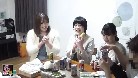 PGFD-082 02 Group of female college students in lewd and drunken vomit