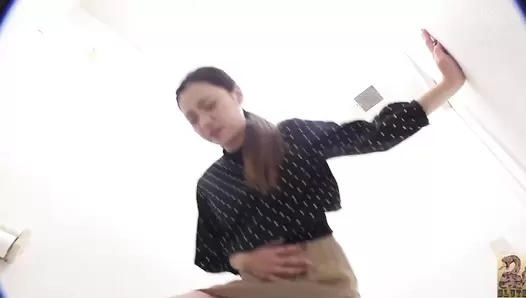 SR064 03 Women spreading their assholes while pooping on toilet. Multiple viewing angles and stinky farts. VOL. 3