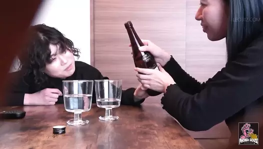 PGFD-081 04 Drunk vomiting: girlfriend’s betrayal during drinking party.