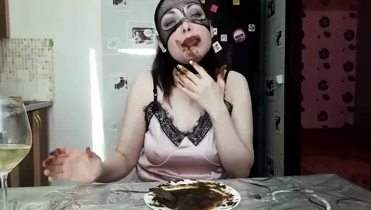 ScatLina - I eat shitty womit (part 1)