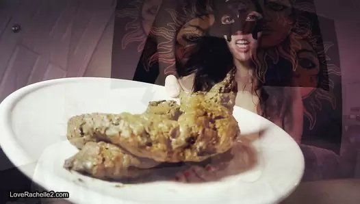 LoveRachelle - Butt Play & Shit On A Plate