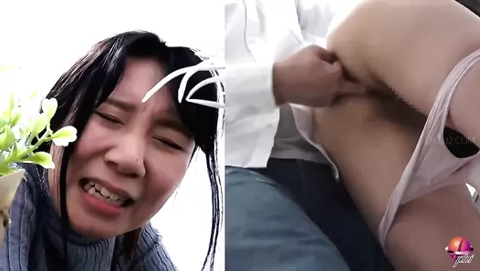 PP-268 02 Toilet attack! Poop scraping anal finger fucking