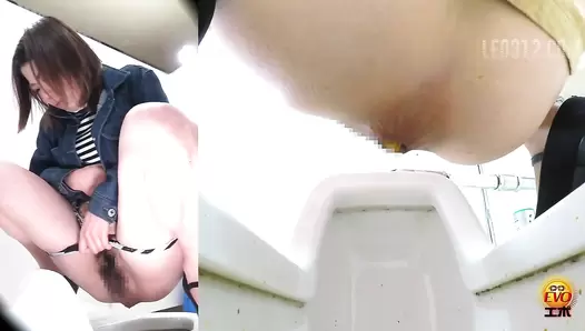 EE-288 [#3] Beautiful farting and pooping agony captured on hidden camera. Girls filled with gas aggressively releasing their flatulence feces